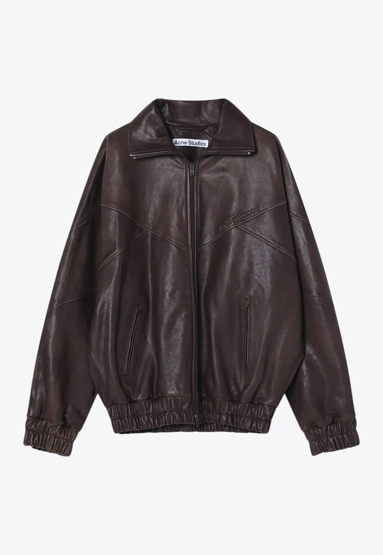 Leather Zipped Jacket