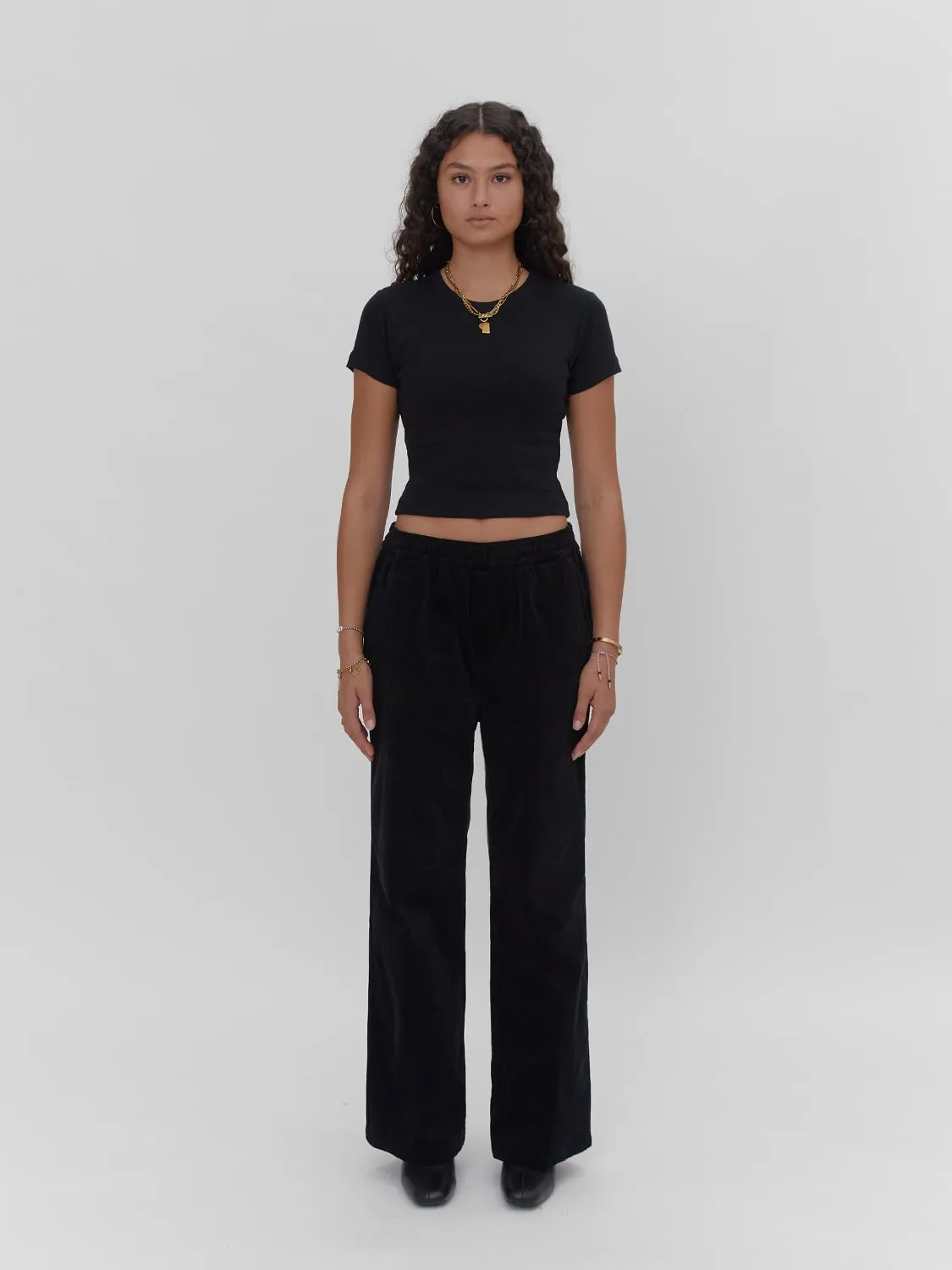 Lexington Corduroy Pants Black