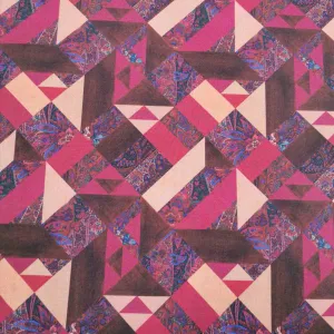Liberty Lantana Cotton Wool Blend, Patchwork Paisley