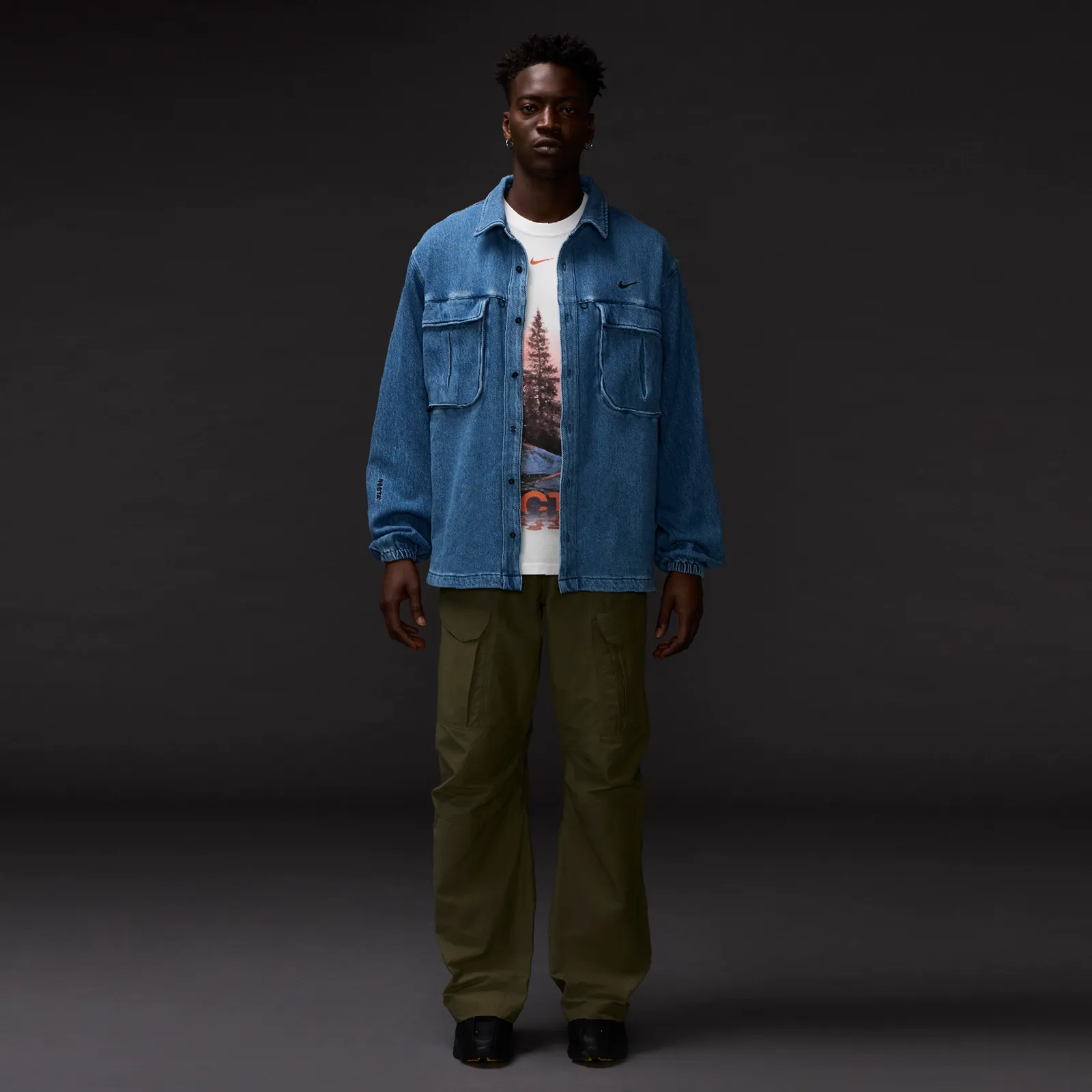 Lily Pad Denim Shirt