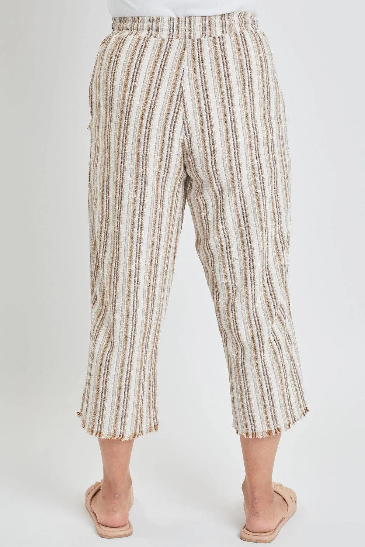 Linen Capri Pants