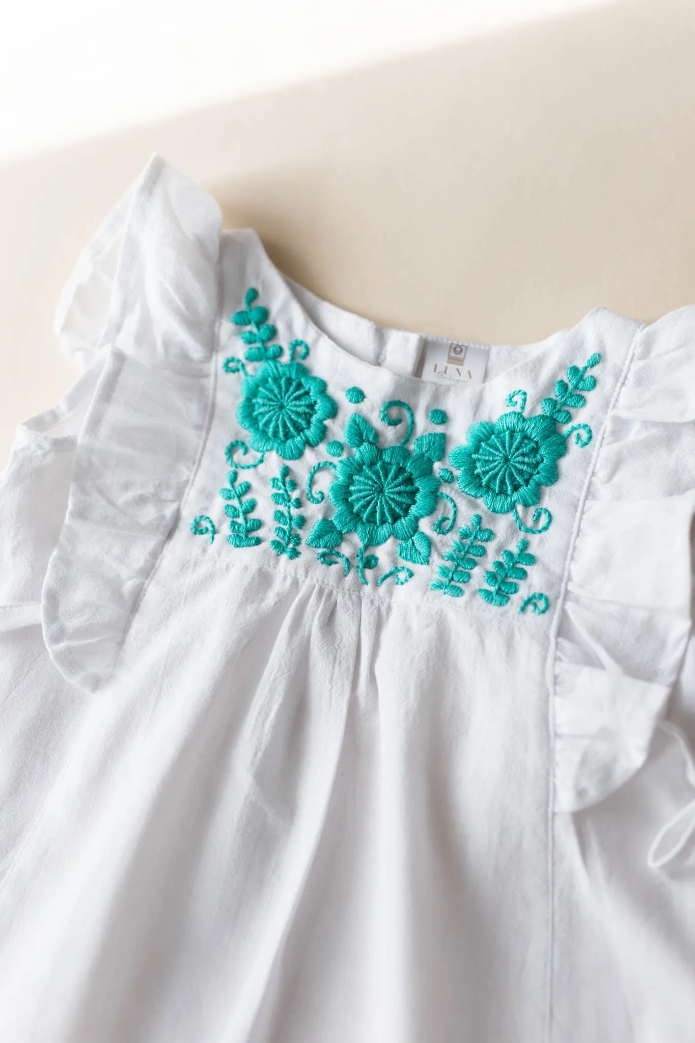 Lola Dress in Agua
