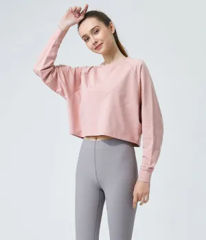 Long Sleeve Crop Yoga T-Shirt