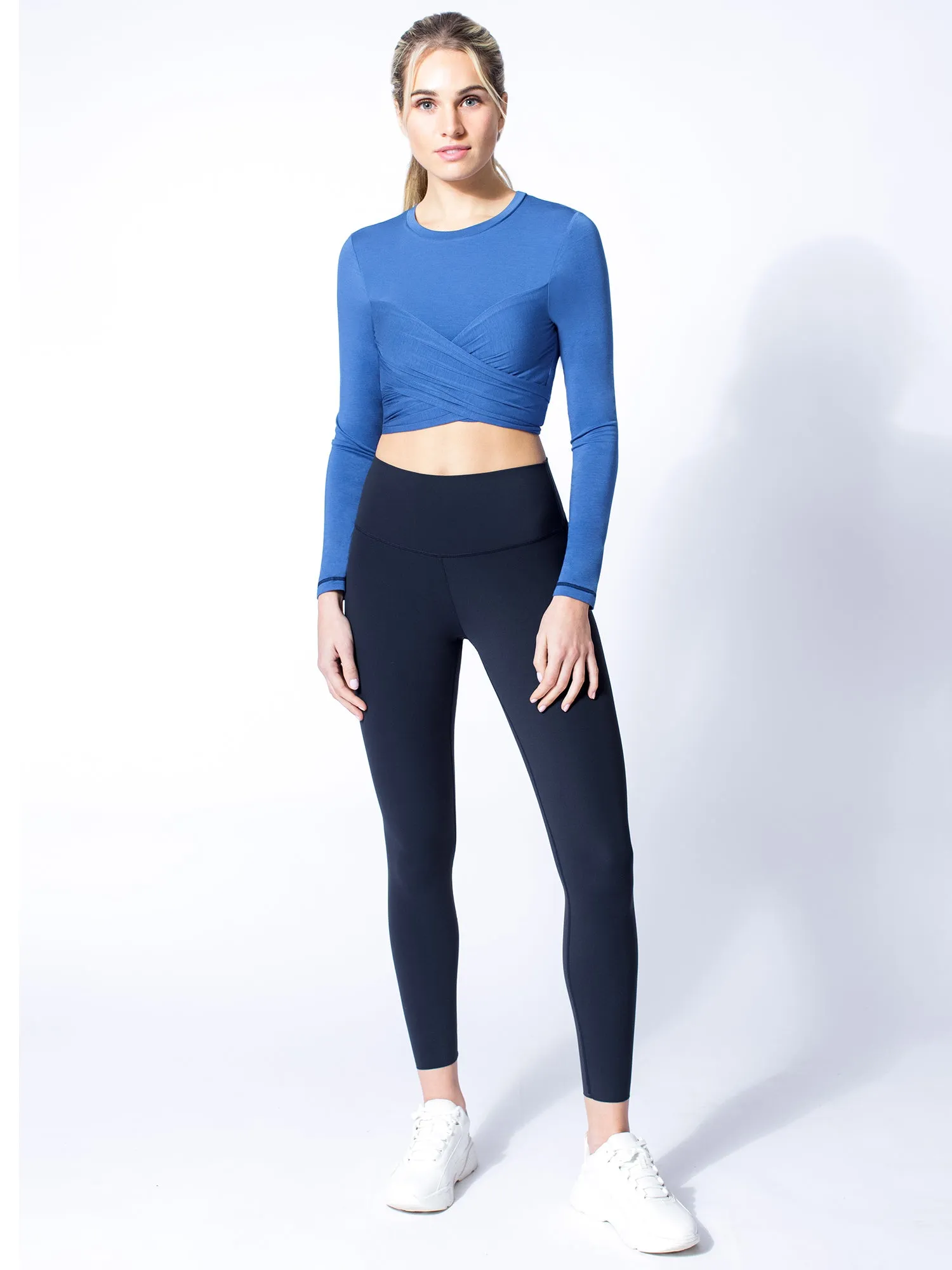 LONG SLEEVE CT WRAP TEE, MATISSE