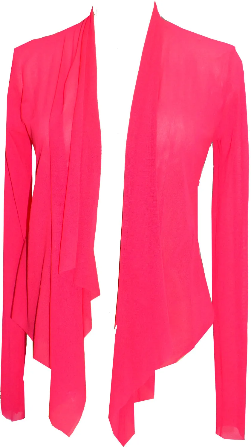 Long Sleeve Mesh Cover Up