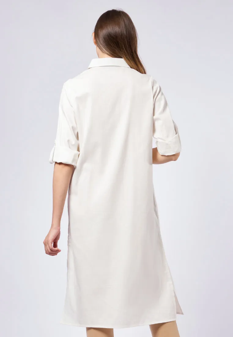 Long Sleeve Tunic with Slit