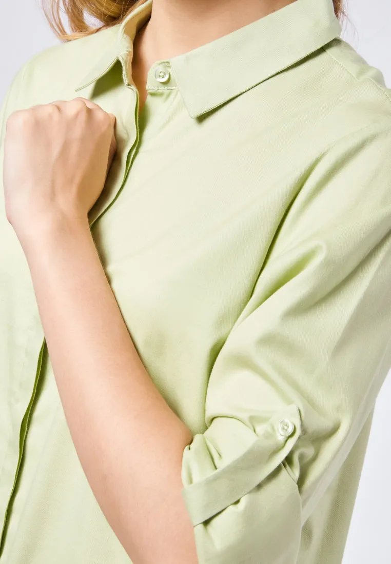 Long Sleeve Tunic with Slit