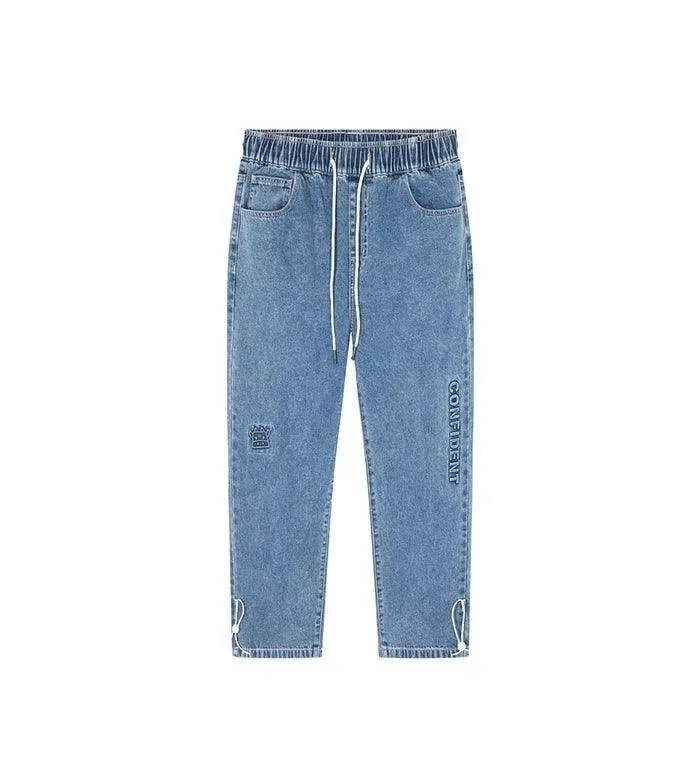 Loose Jogging Cotton Capris Jean