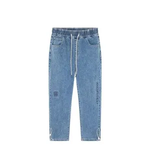 Loose Jogging Cotton Capris Jean