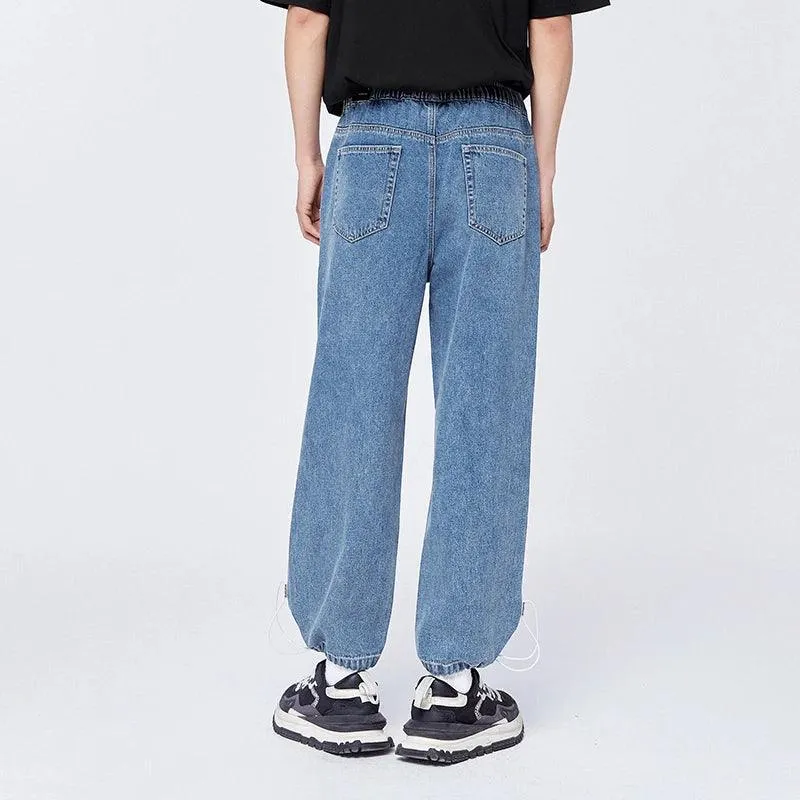 Loose Jogging Cotton Capris Jean