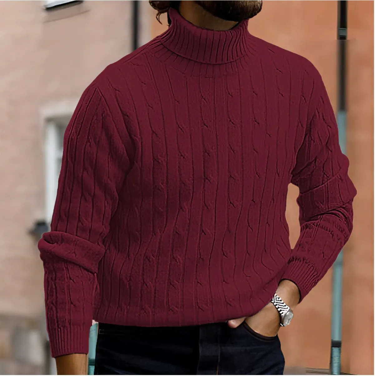 Luca | Stylish Men's Turtleneck