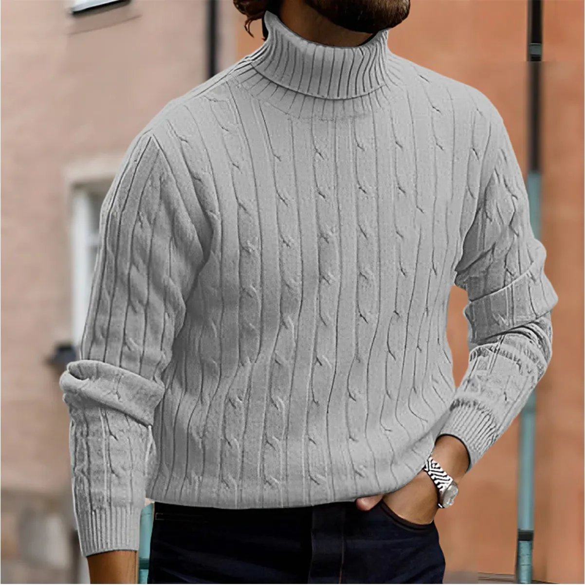 Luca | Stylish Men's Turtleneck