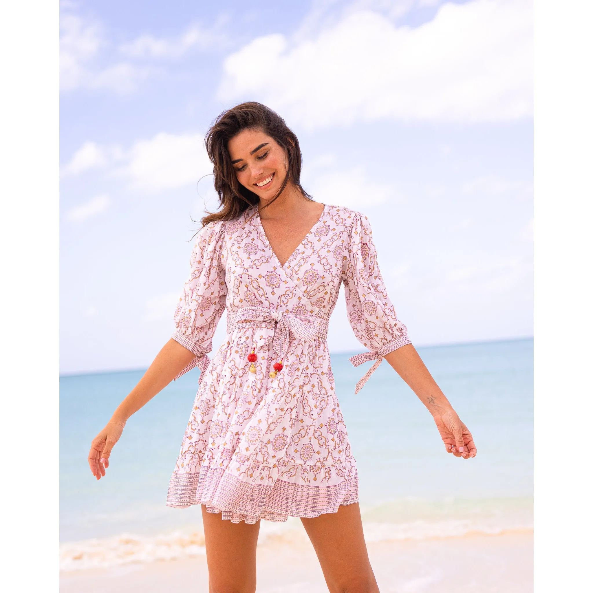 Lucy Wrap Dress