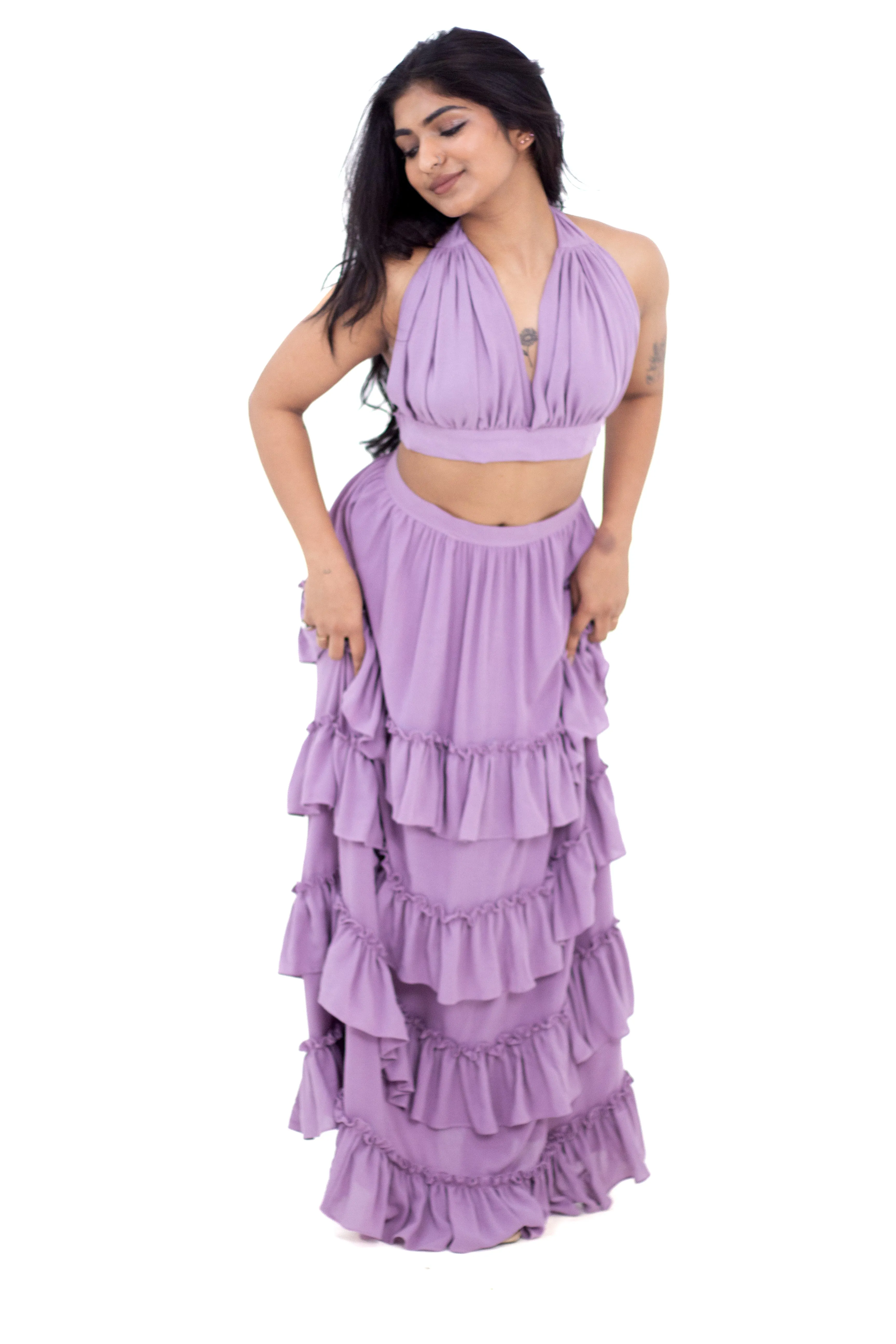 Lyla Lavender Halter Top