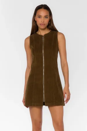 Madera Pesto Dress