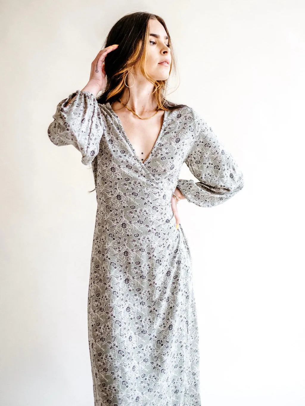 Manila Wrap Dress