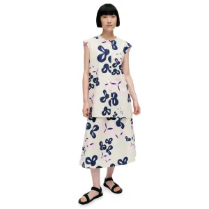 Marimekko Pudas Poiminto Tunic, Light Pink & Dark Navy