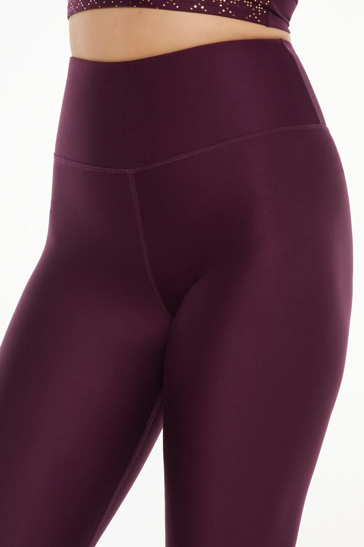 Marley Legging (Potent Purple/Gold)