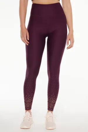 Marley Legging (Potent Purple/Gold)