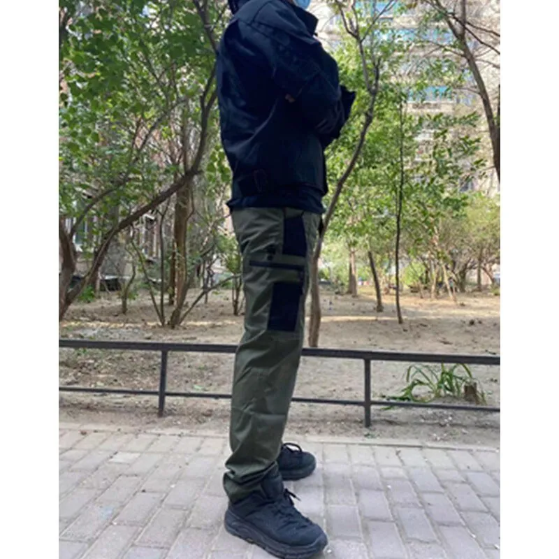 Men Military Multi-pocket Outdoor Wear-resistant Army Combat RSP Pant