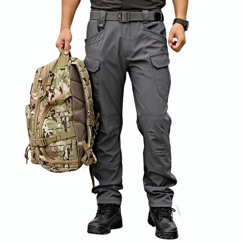Men Slim Outdoor Waterproof Army Cargo Pants