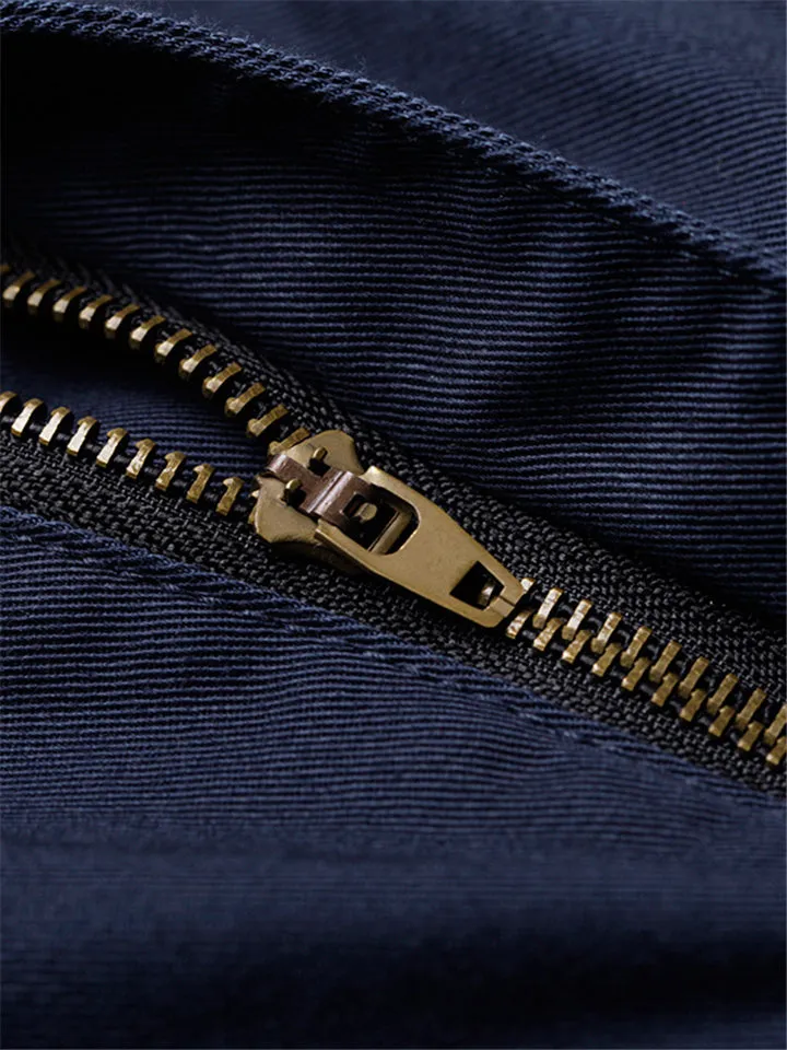 Men's Loose Straight Outdoor Multi-Pocket Cargo Pants