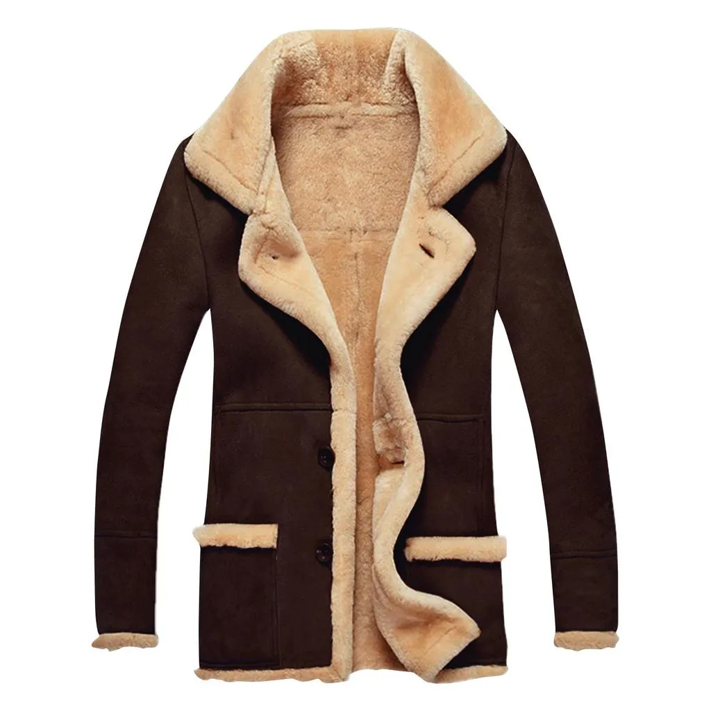 Men's Premium Suede-Lined Winter Jacket