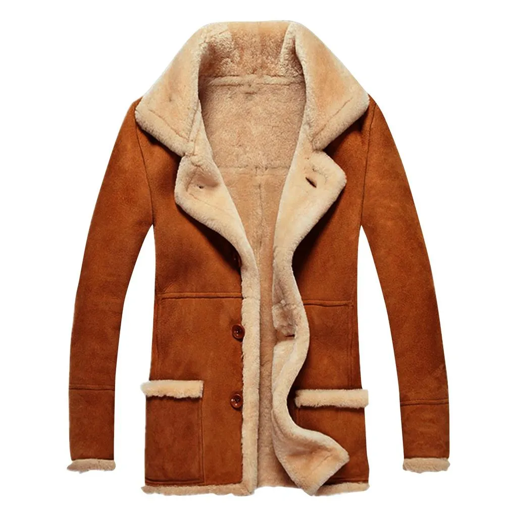 Men's Premium Suede-Lined Winter Jacket