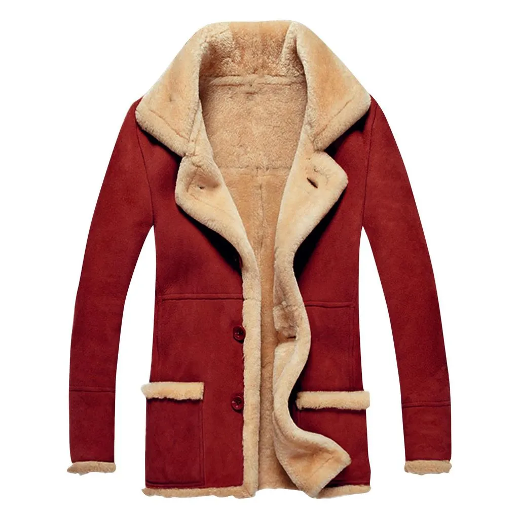 Men's Premium Suede-Lined Winter Jacket