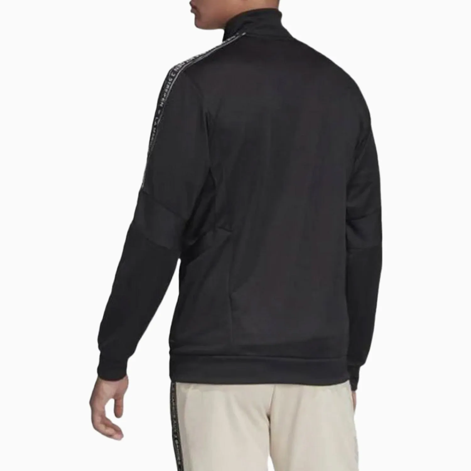 Men's Tape Zip Up Track Jacket