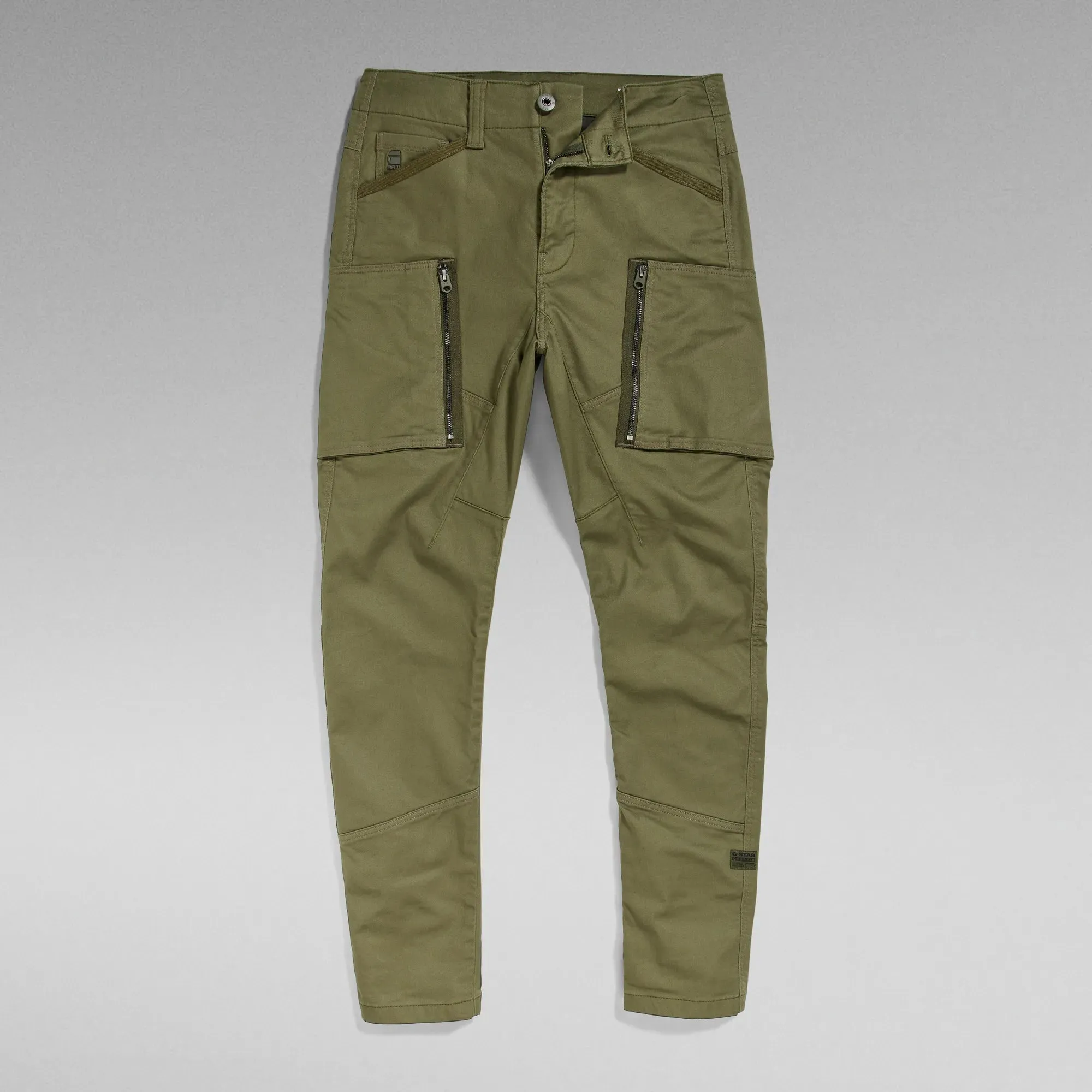 Men's Zip Pocket 3D Skinny Cargo Pant