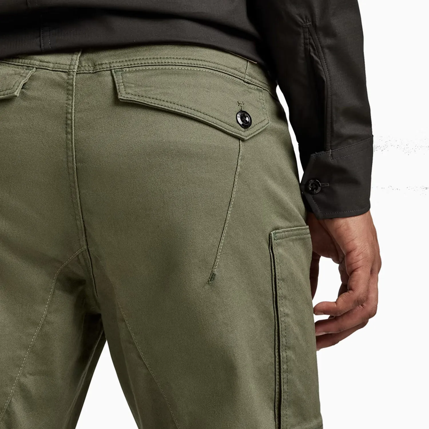 Men's Zip Pocket 3D Skinny Cargo Pant