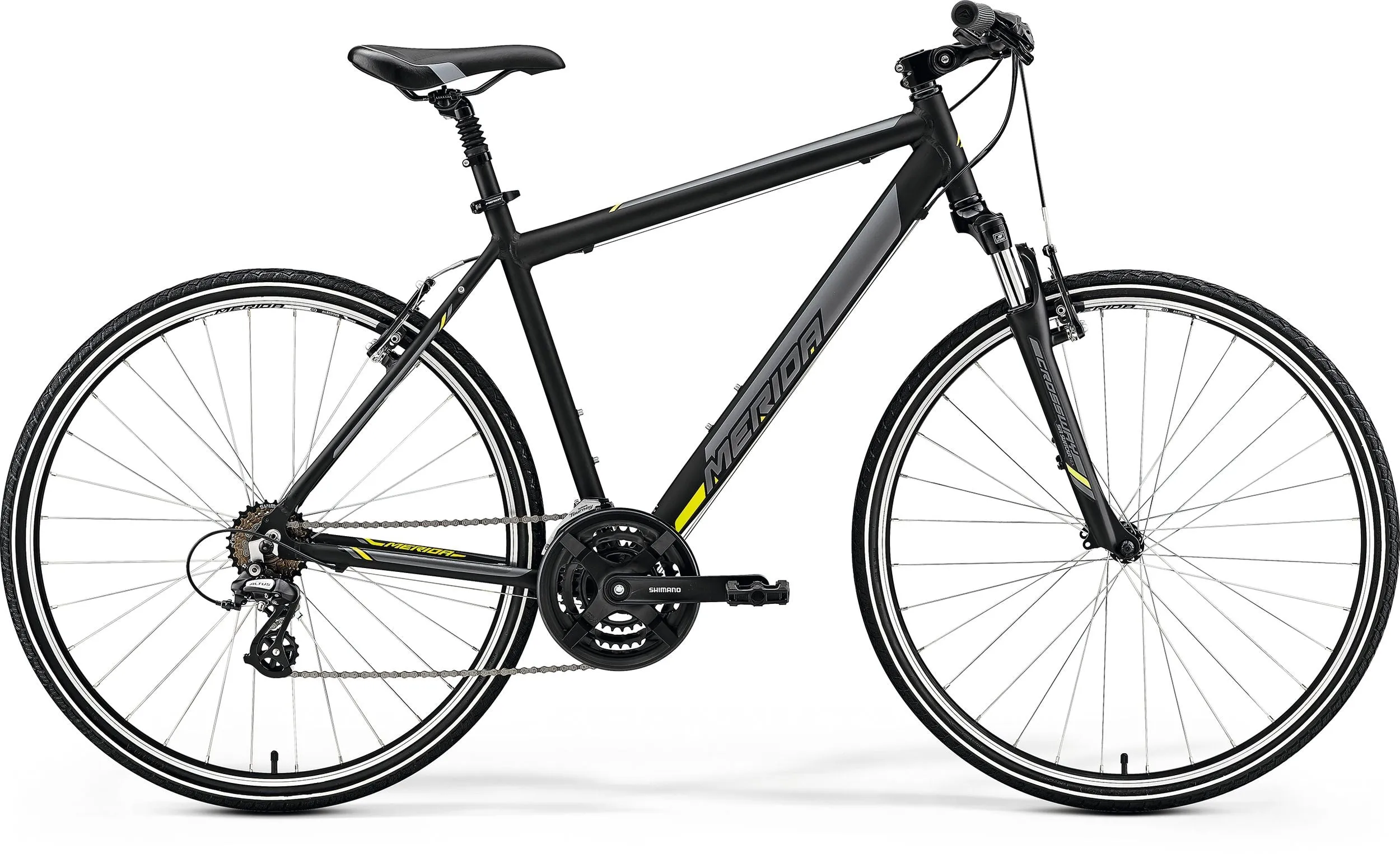 Merida Brand Big Crossway 10-V ML (52) Silk Dark Silver Gray BLK -My22