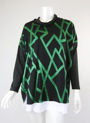 Merric Soft Collar Long-sleeved Top