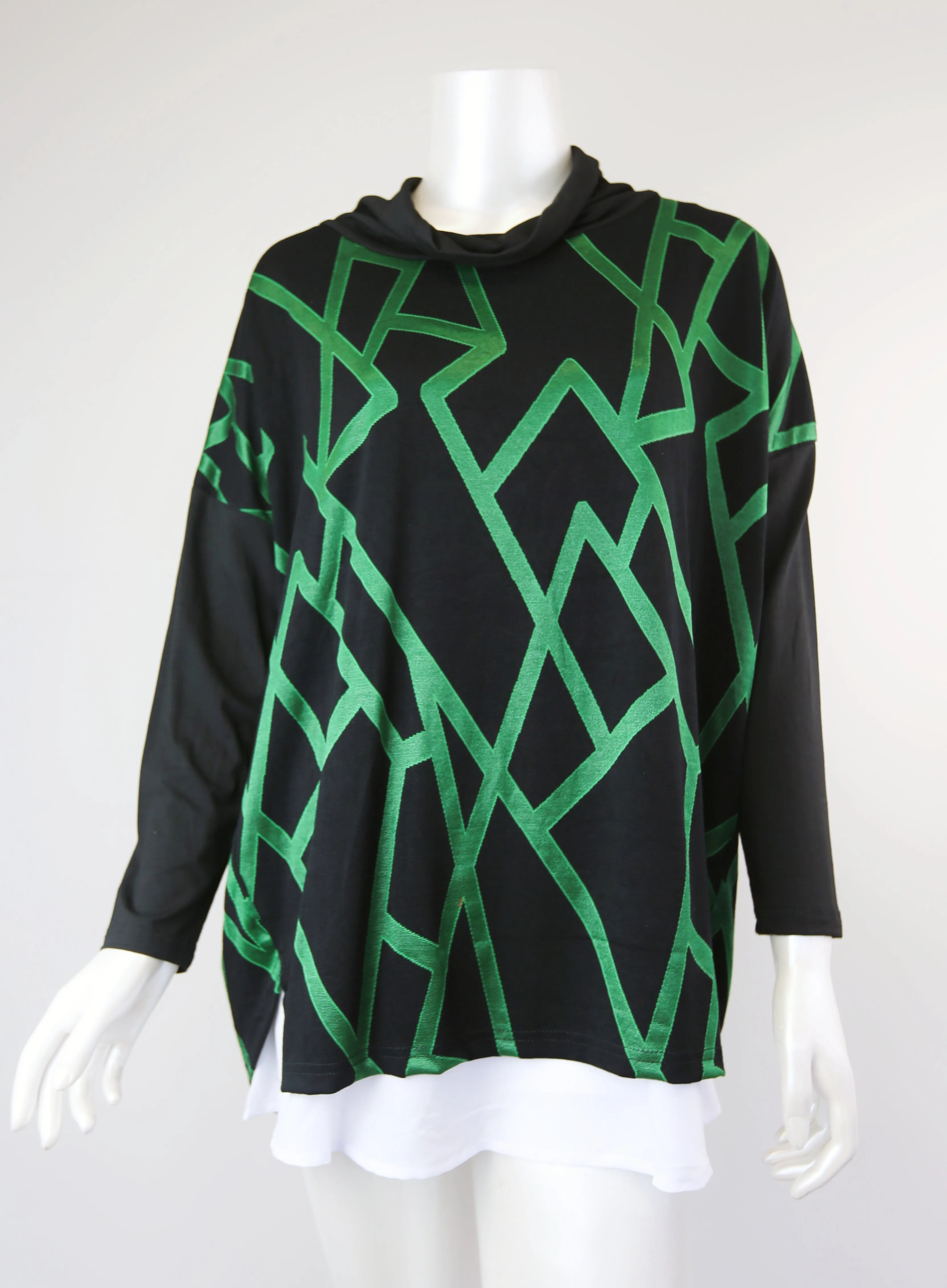 Merric Soft Collar Long-sleeved Top