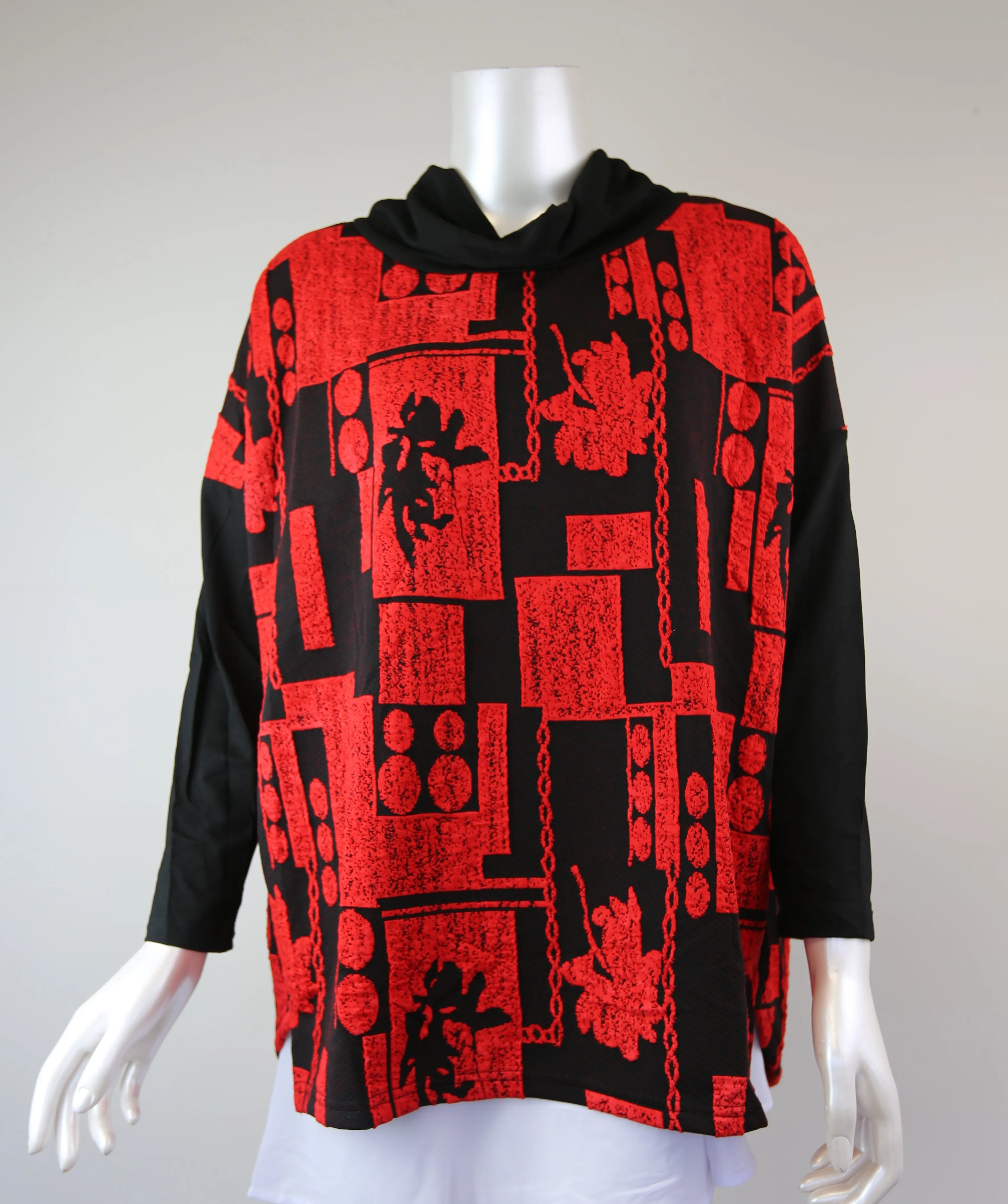 Merric Soft Collar Long-sleeved Top