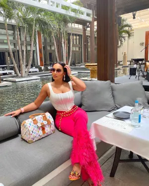 Miami Mami Flamingo Look