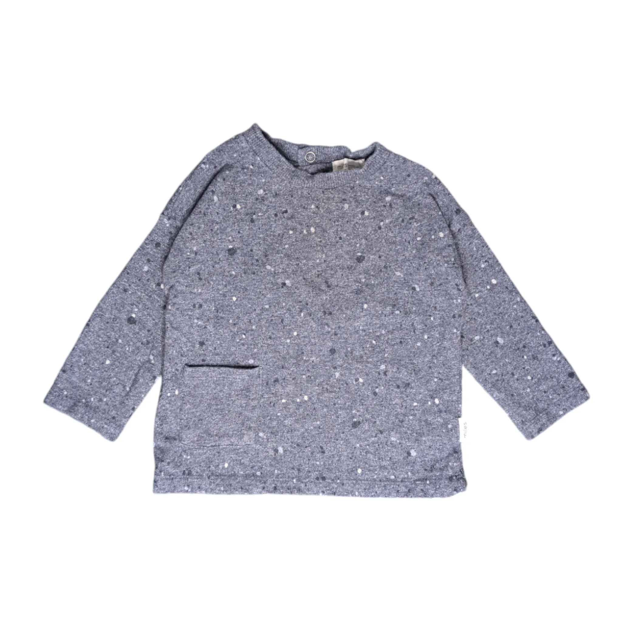 Miles the Label Pocket Long Sleeve Tee