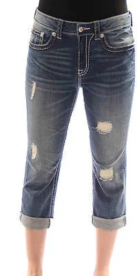 Miss Me | Denim Capris JB5014P89