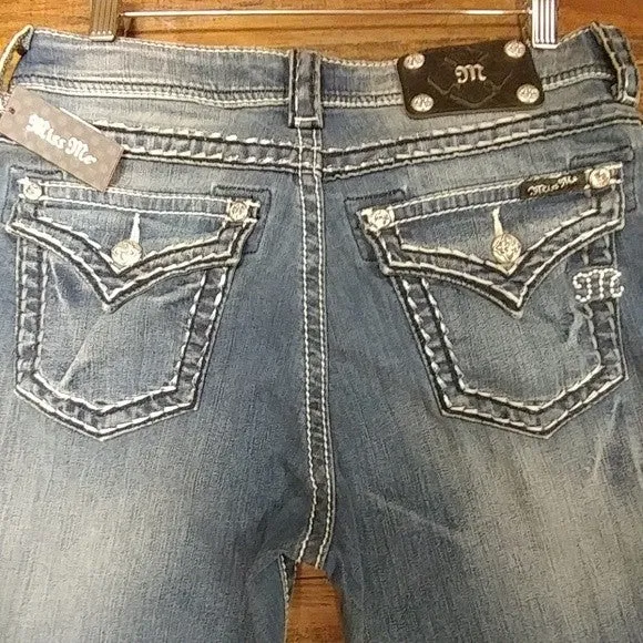 Miss Me | Denim Capris JB5014P89