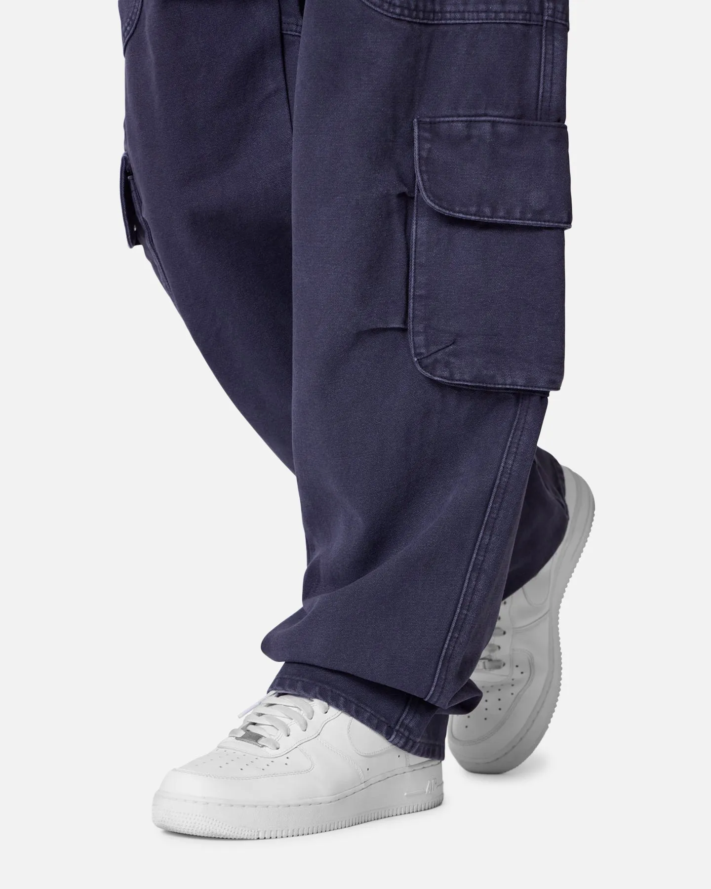 MNML Ultra Baggy Pocketeer Denim Pants Washed Black