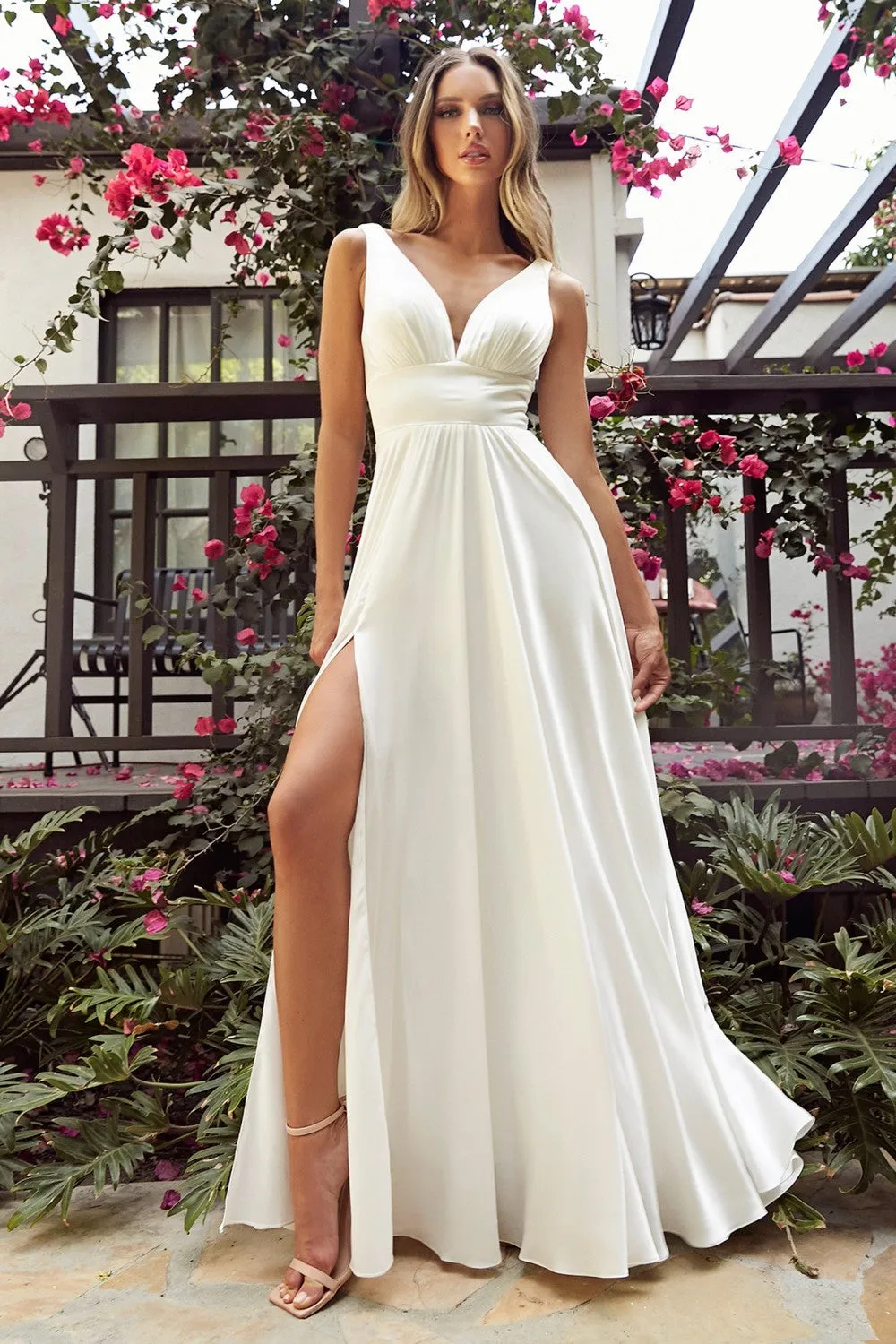 Monroe Wedding Dress Old Hollywood Style Wedding Dress 7407469WR-OffWhite