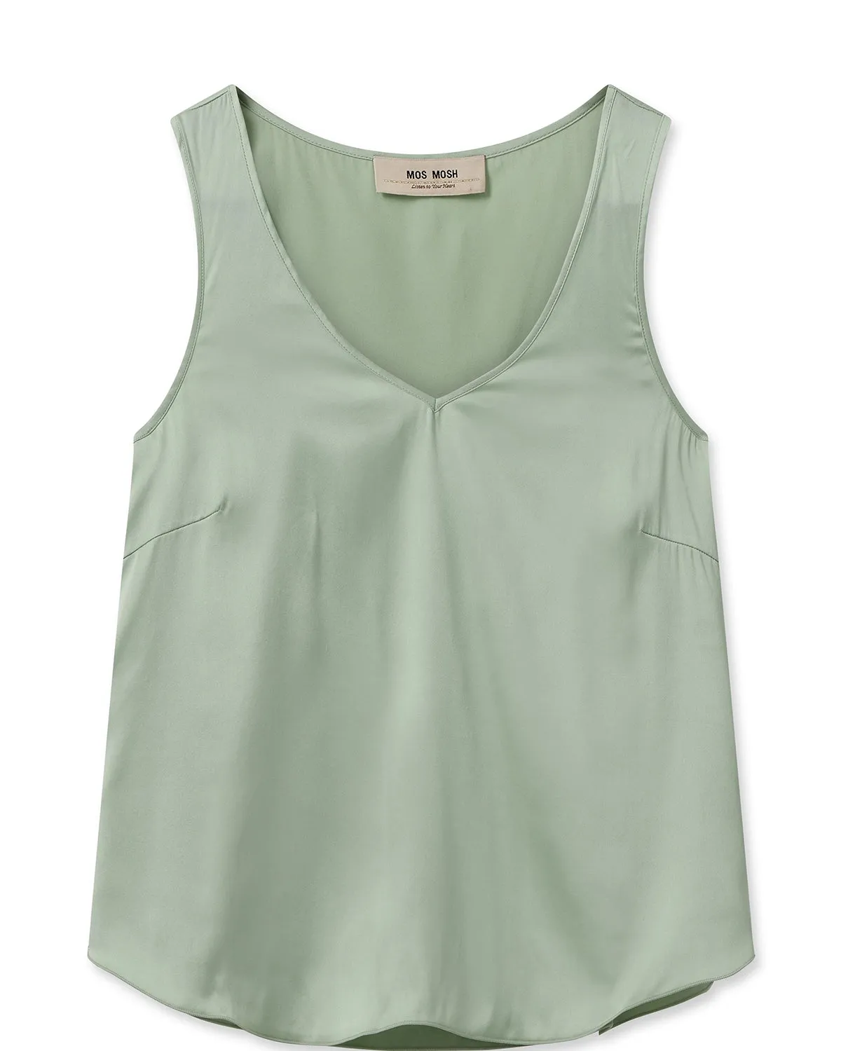 Mos Mosh Astrid V-neck Silk Tank Top 153590
