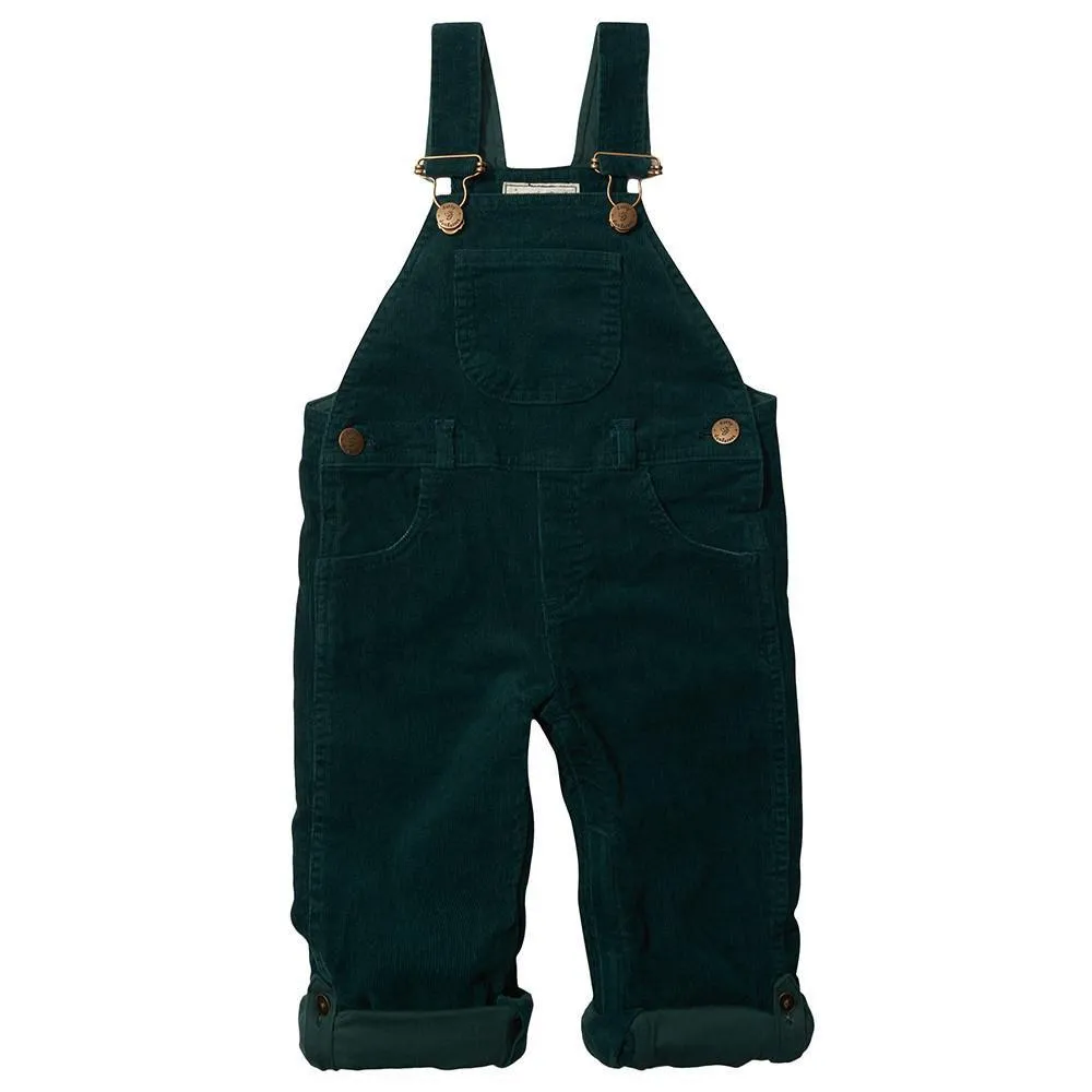 Moss Green Corduroy Dungarees