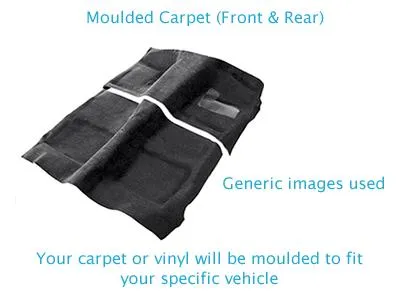 Moulded carpet or vinyl for Ford, Capri, SC (1992 - 1993), CONVERTIBLE