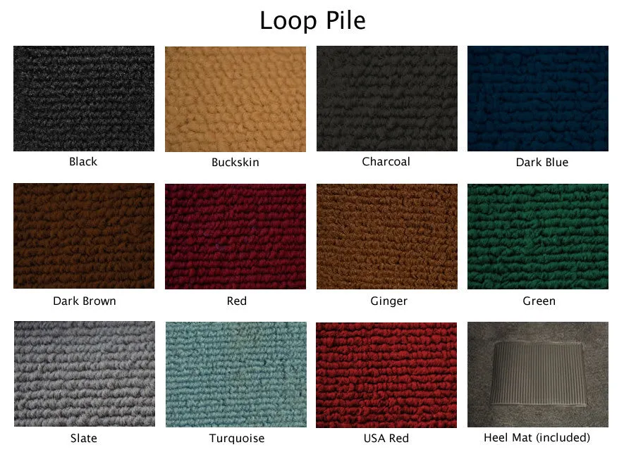 Moulded carpet or vinyl for Ford, Capri, SC (1992 - 1993), CONVERTIBLE