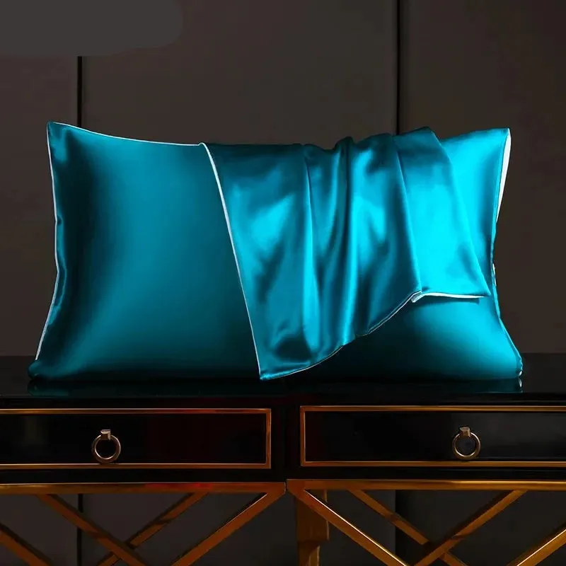 Mulberry silk pure silk fabric  pillowcase natural silk pillowcase