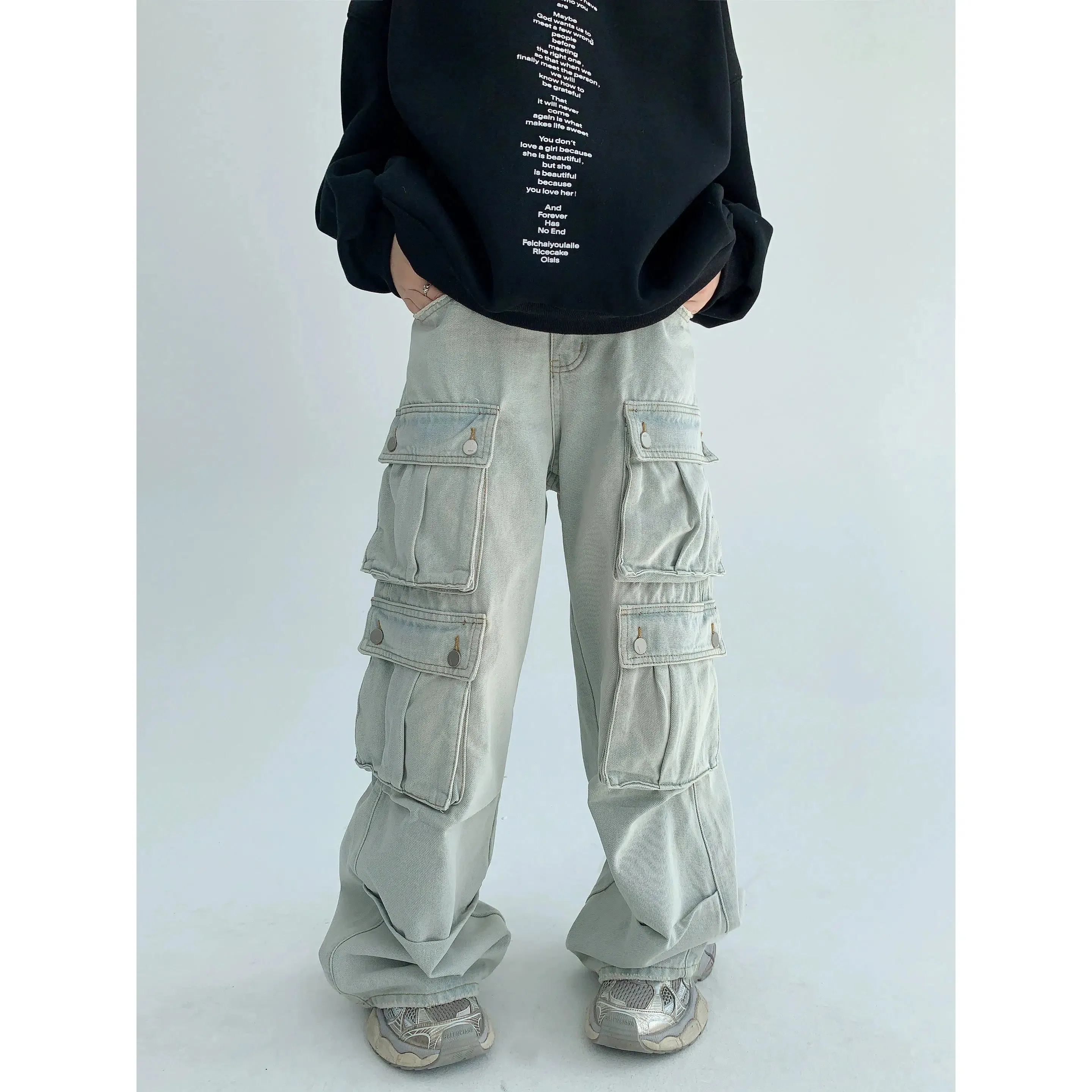 Multi-Pocket Cargo Pants