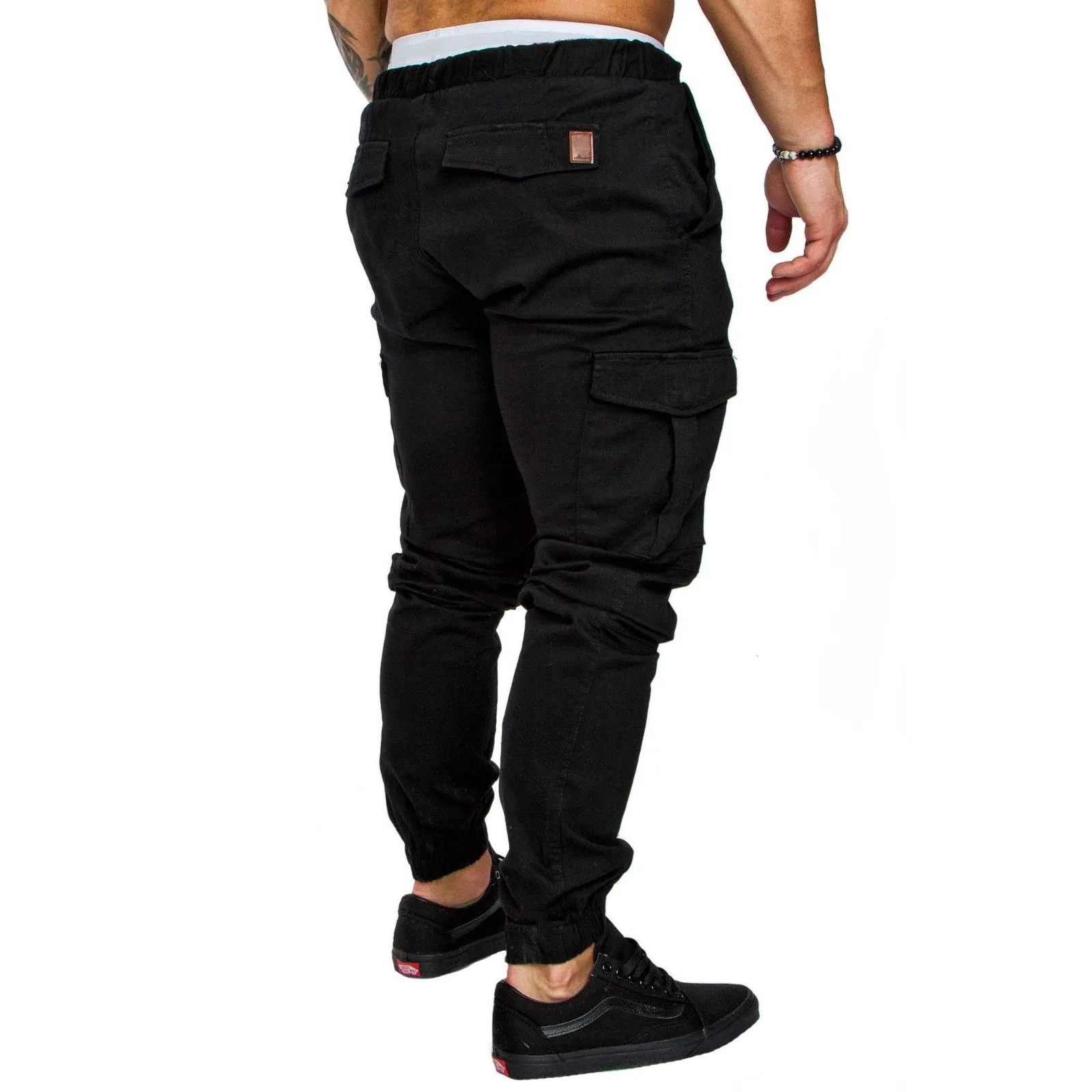 MULTI POCKET JOGGER CARGO PANTS