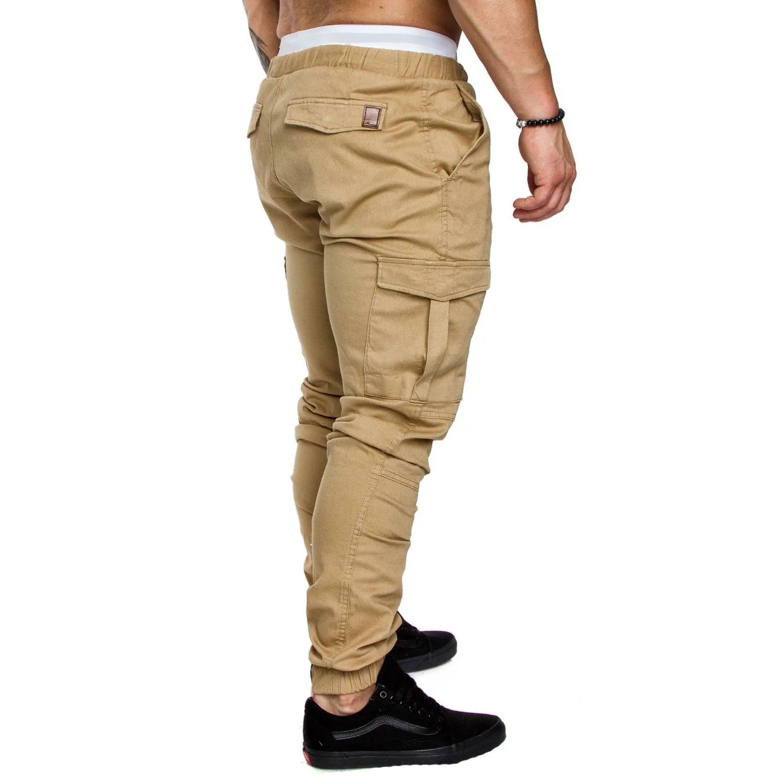 MULTI POCKET JOGGER CARGO PANTS